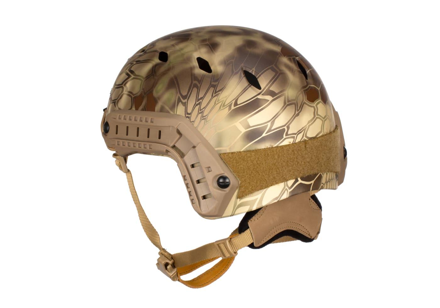 FMA FAST PJ Airsoft Helmet Simple Version Highlander Camo XL-58-61cm