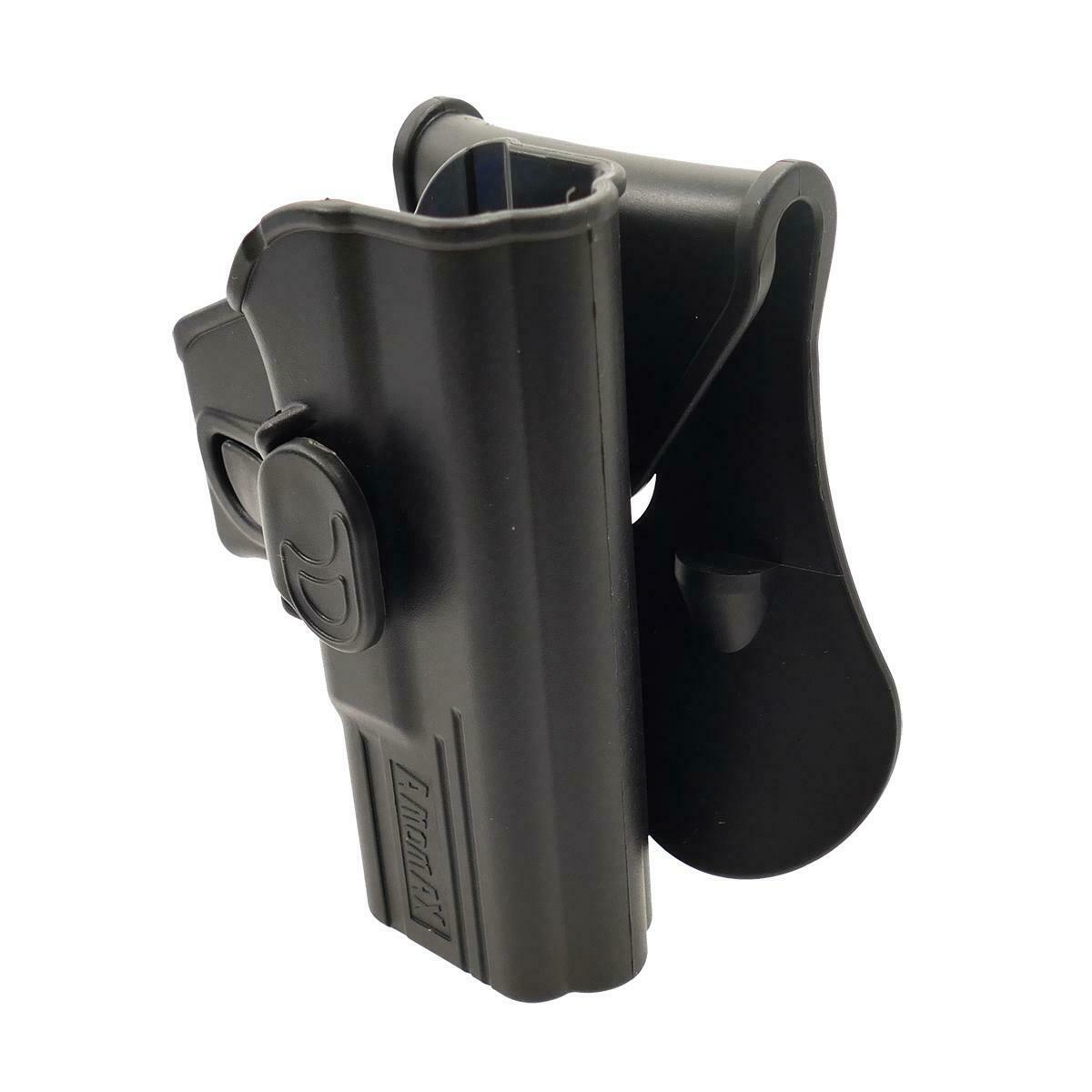 Amomax Roto Retention Holster Glock 19/23/32 R/H Black 