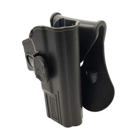 Amomax Roto Retention Holster Glock 19/23/32 R/H Black 