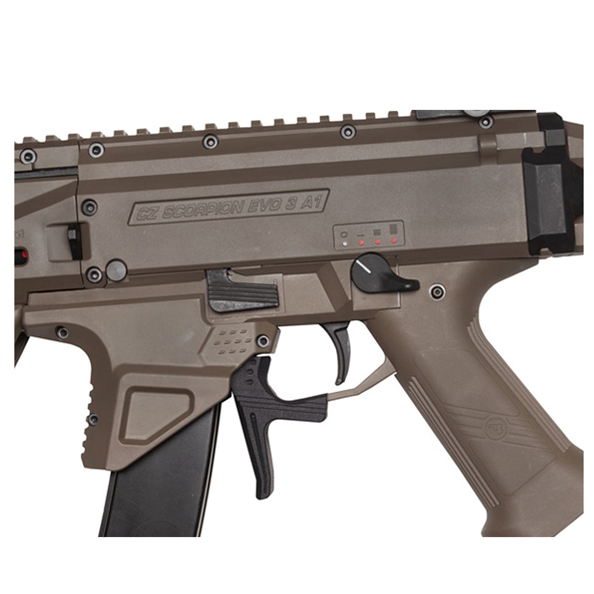 ASG CZ Scorpion EVO 3A1 ATEK FDE ET Dark Earth AEG Rifle