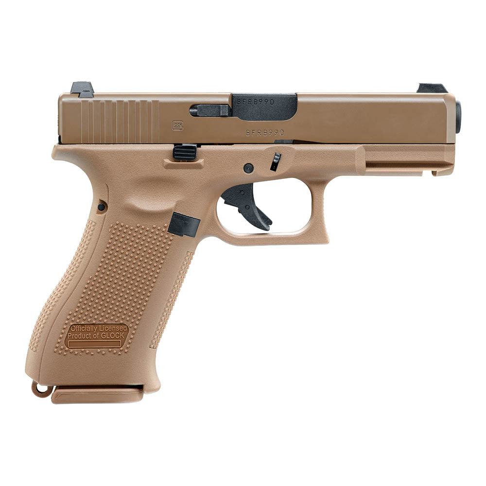 Umarex Glock 19X Airsoft Pistol Coyote GBB