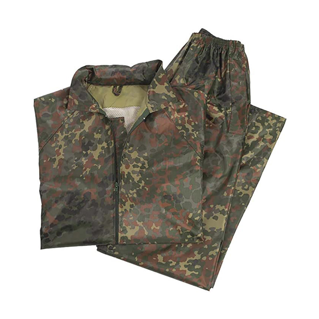 Mil-Tec All Wet Weather Wet Suit Flecktarn Camo