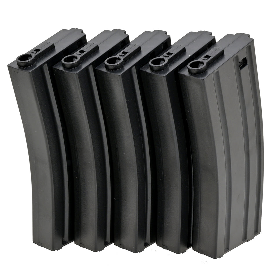 ASG Strike Systems Magazine Pack 5pcs M4/AR 140 Rds Black 6mm bb's