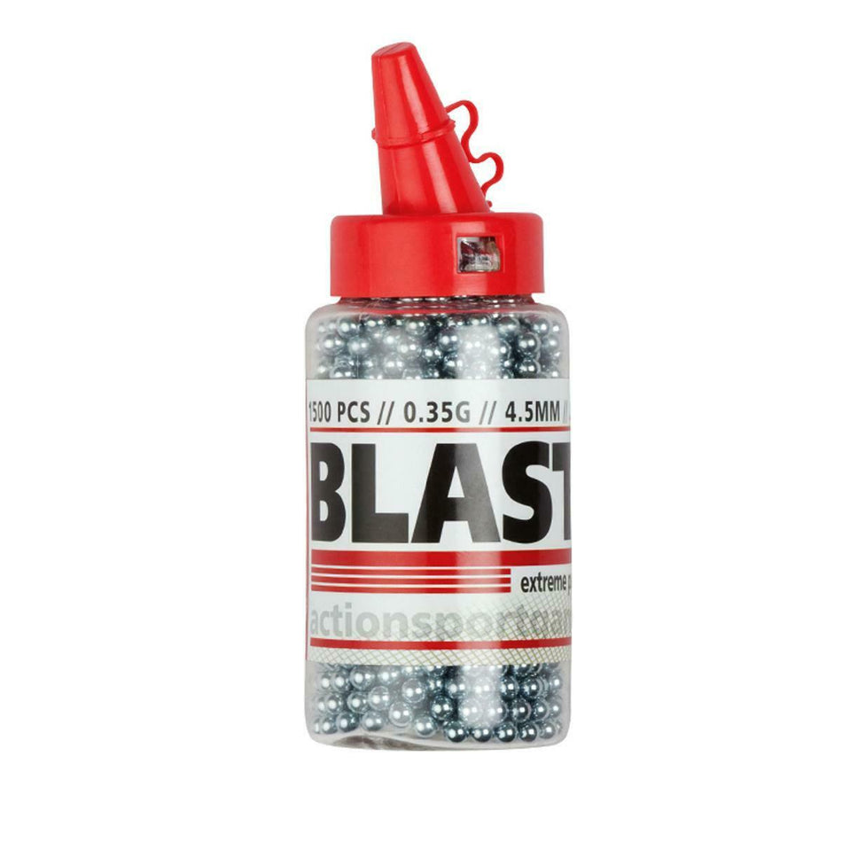 ASG Blaster Airgun Steel bb's 4.5mm Bottle 1500 