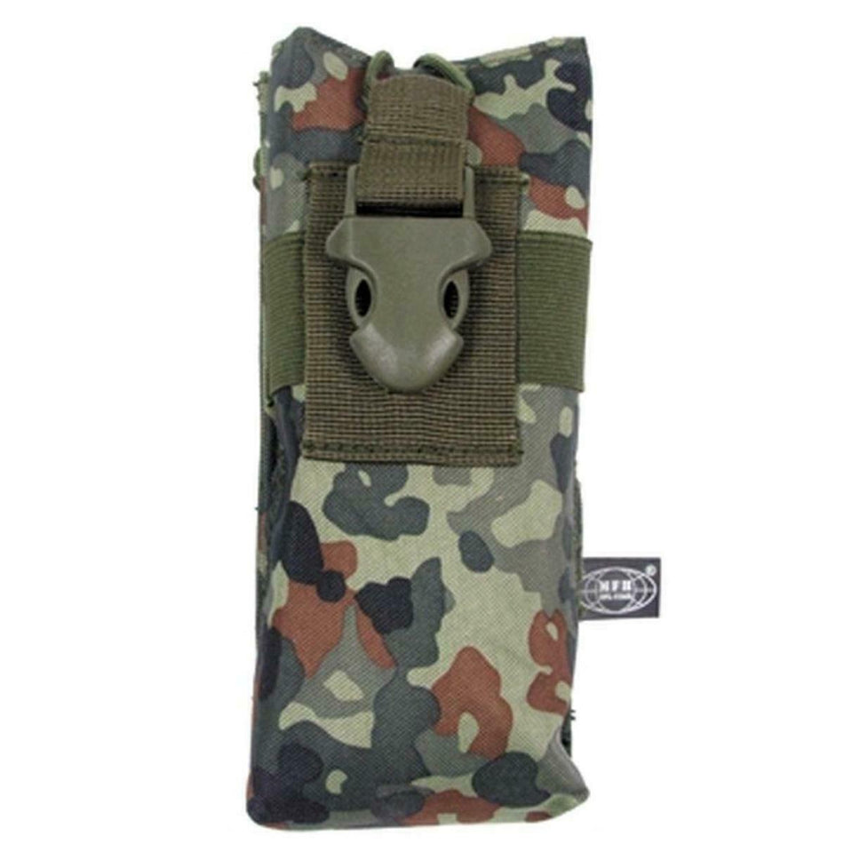 MFH Airsoft Radio Pouch Flecktarn Camo