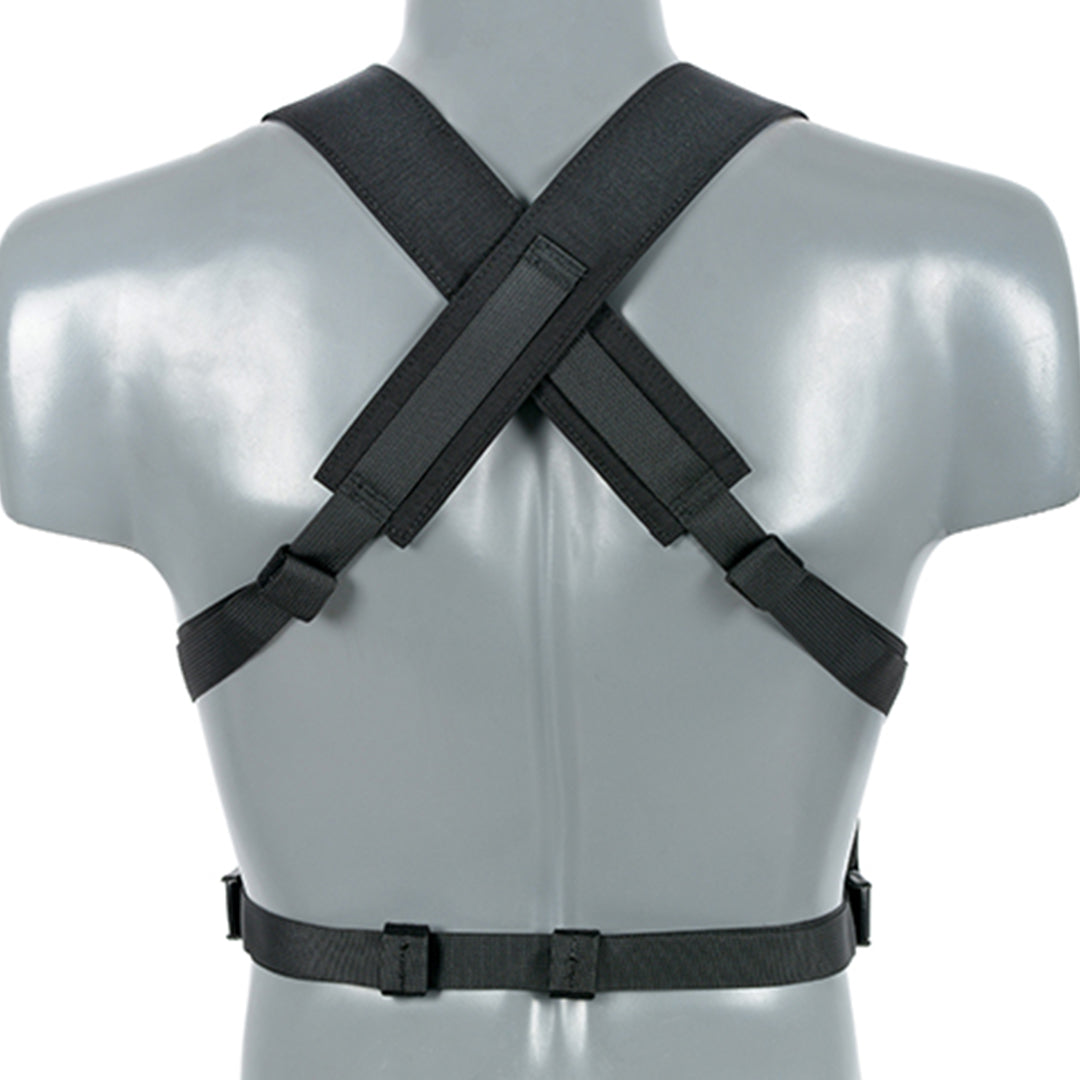 Emerson Micro Multi Mission Light Chest Rig Vest Harness Black