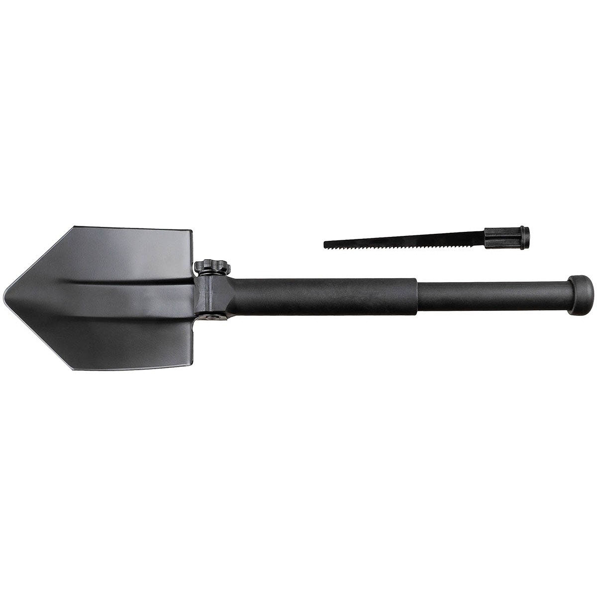 MFH 2 In 1 Folding Steel Shovel and Saw with Telescopic Handle