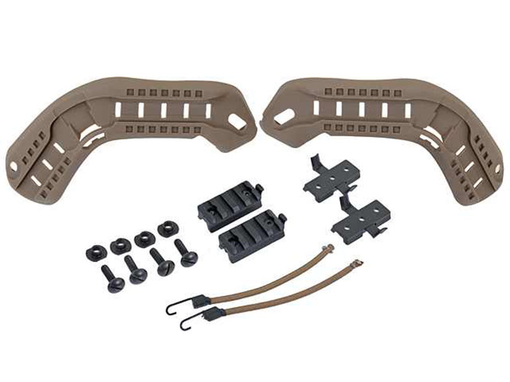 FMA ARC Type Rail Set for MICH 2000 Helmets 