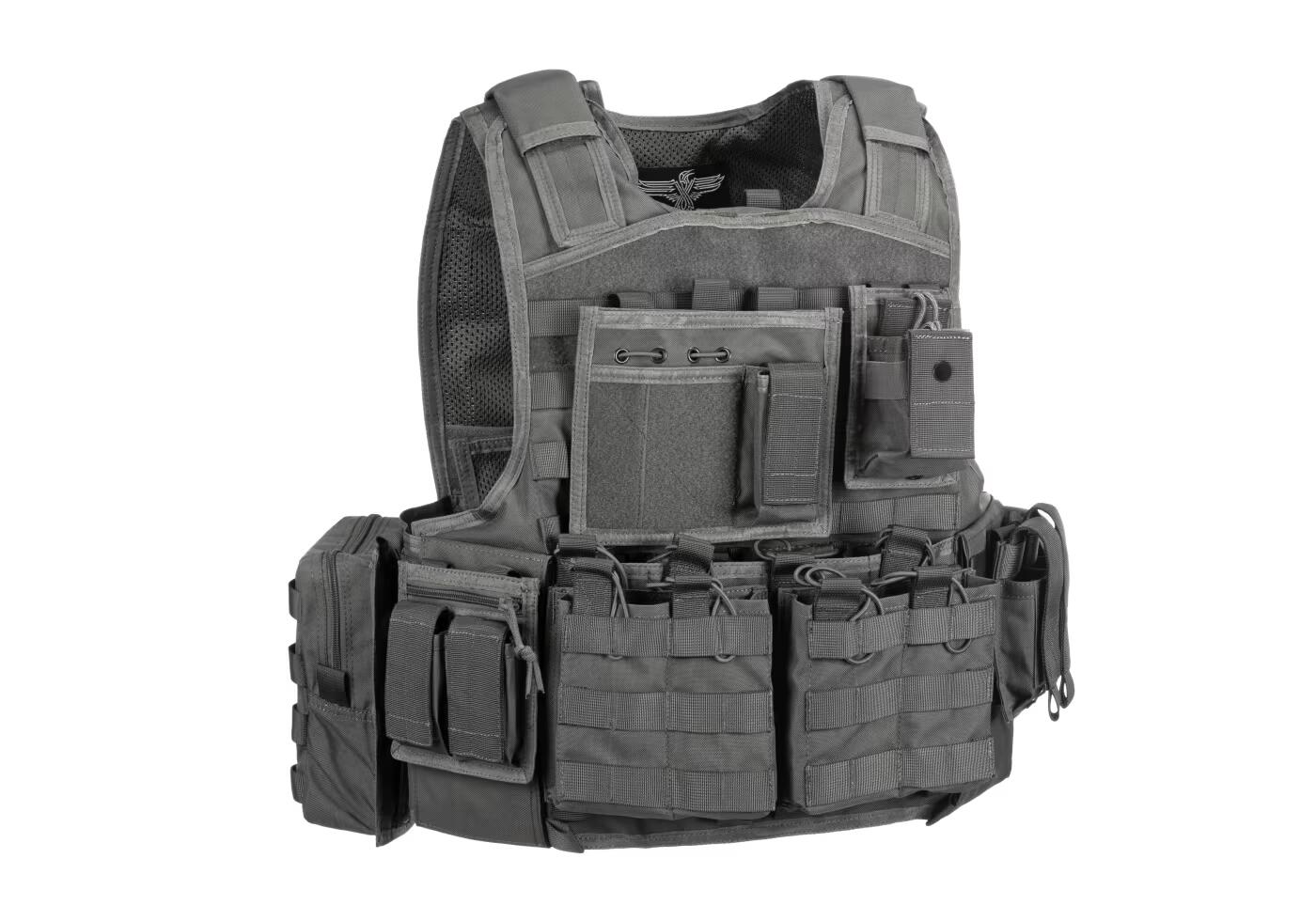 Invader Gear Mod Carrier Combo Molle Vest SAPI Wolf Grey