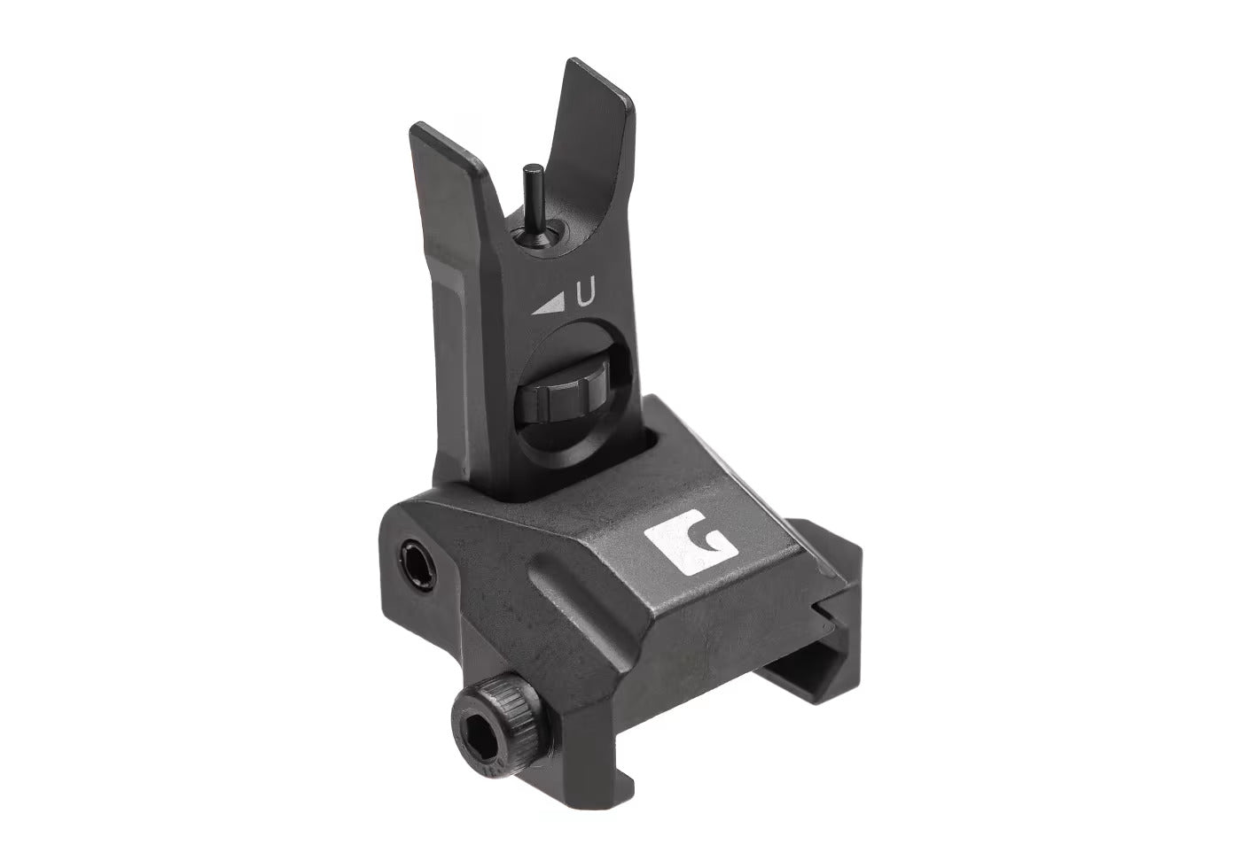 Claw Gear Rifle Front Flip Up Sight Black