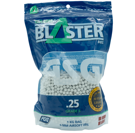 ASG Gamma Blaster Airsoft BB’s 0.25g 1kg Bags