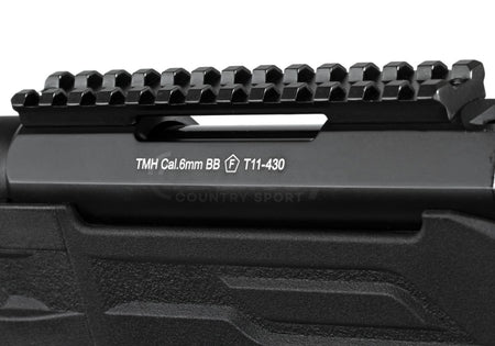 Action Army AAC T11 Airsoft Bolt Action Sniper Rifle Black