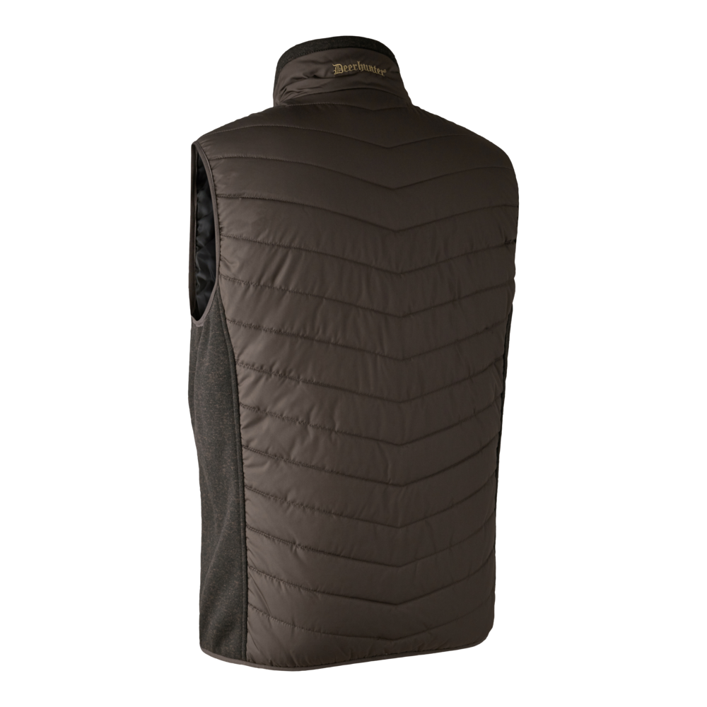Deerhunter Moor Padded Waistcoat Body Warmer Brown Leaf