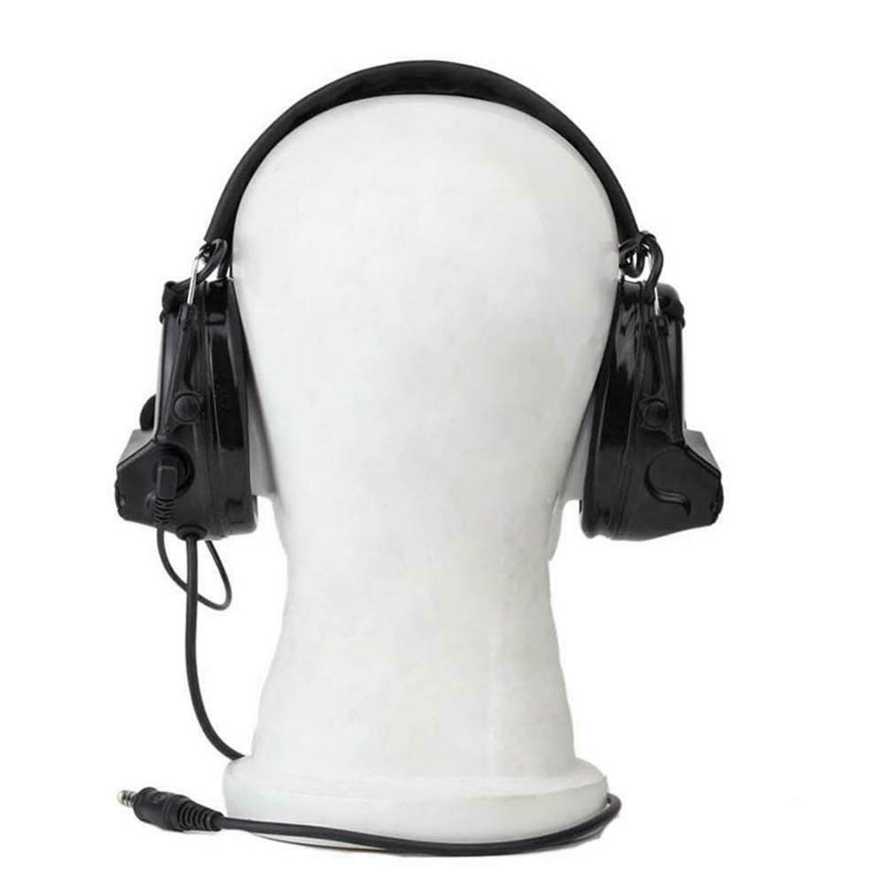 Z-Tactical Comtac II Radio Headset Noise Reduction Black Z041