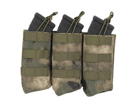 8 Fields Open Top Triple Airsoft Magazine Pouch AK Series Molle