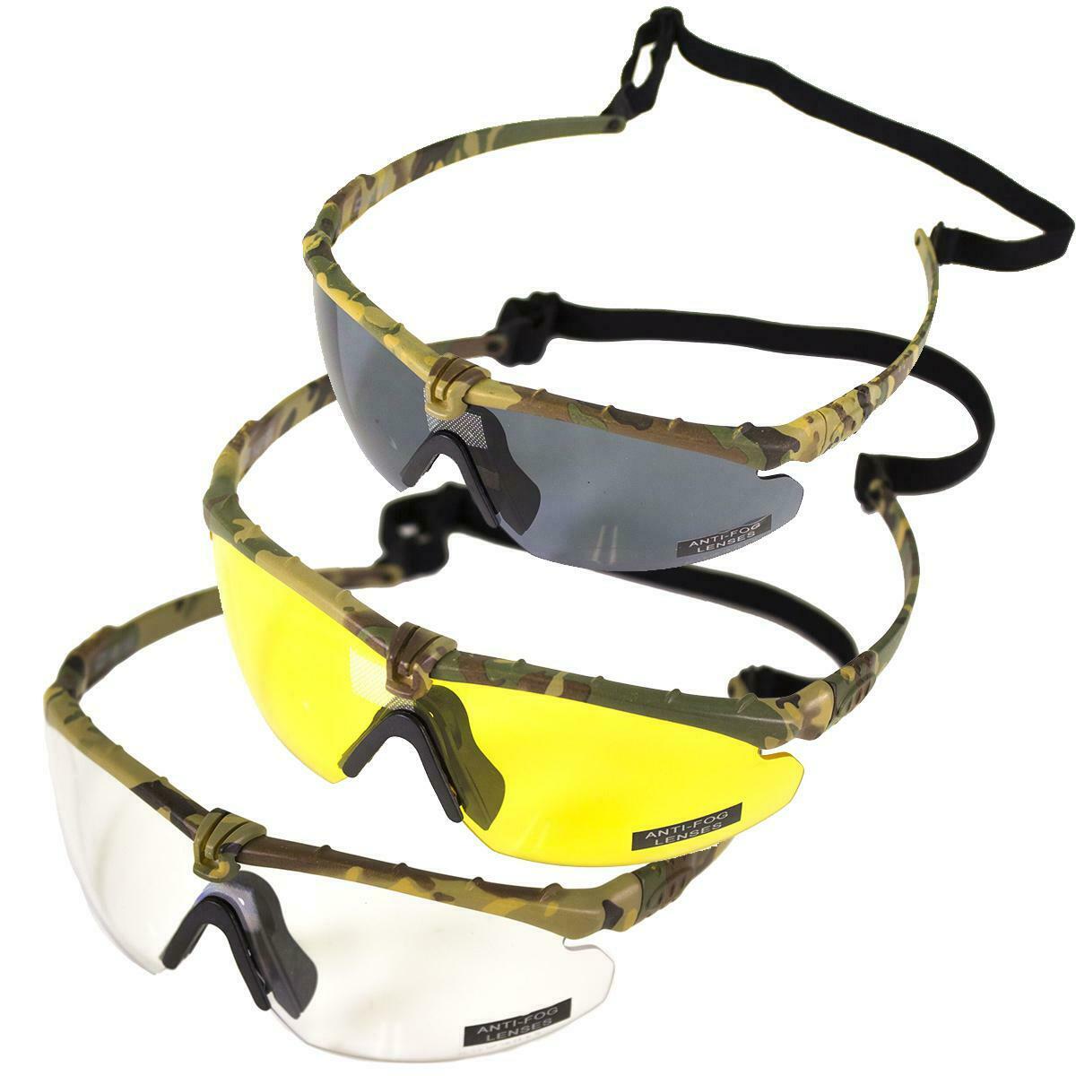 Nuprol Battle Pro Safety Glasses Camo Frame