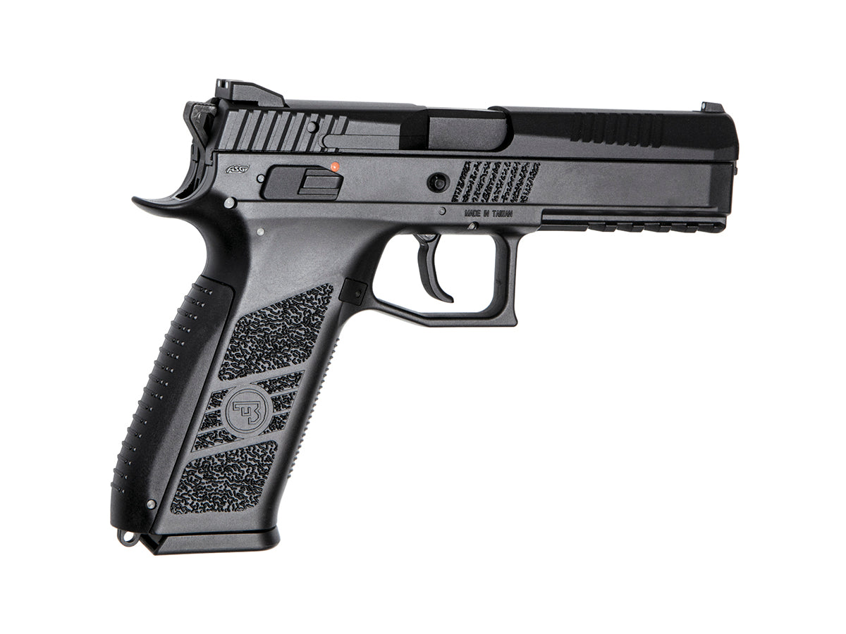 ASG CZ P-09 Airsoft Pistol Metal Slide GBB Incl Case