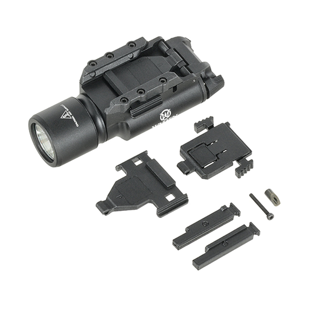 Wadsn X300 Pistol Torch Flashlight Black 400 Lumen