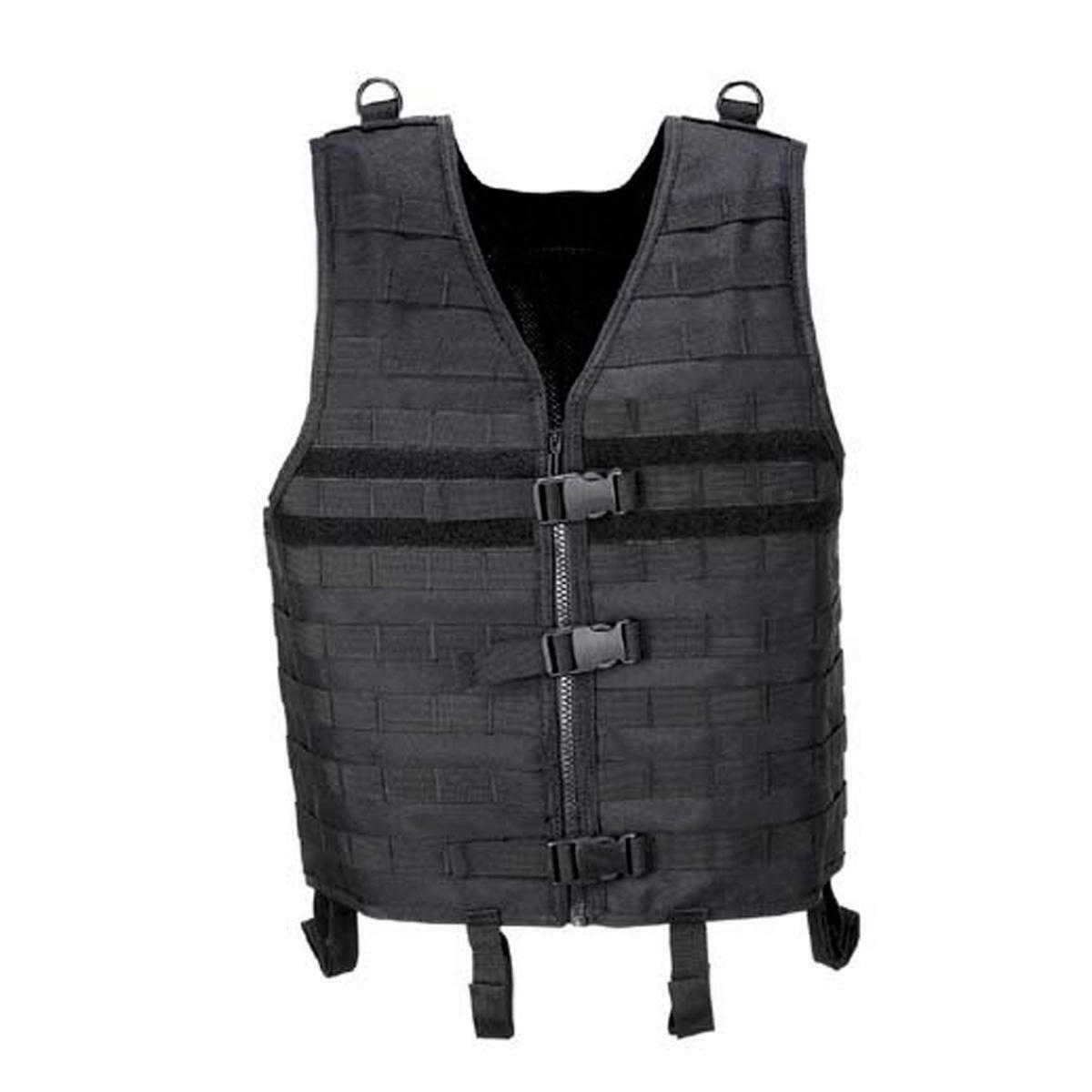 MFH Molle Light Platform Vest Modular Black 