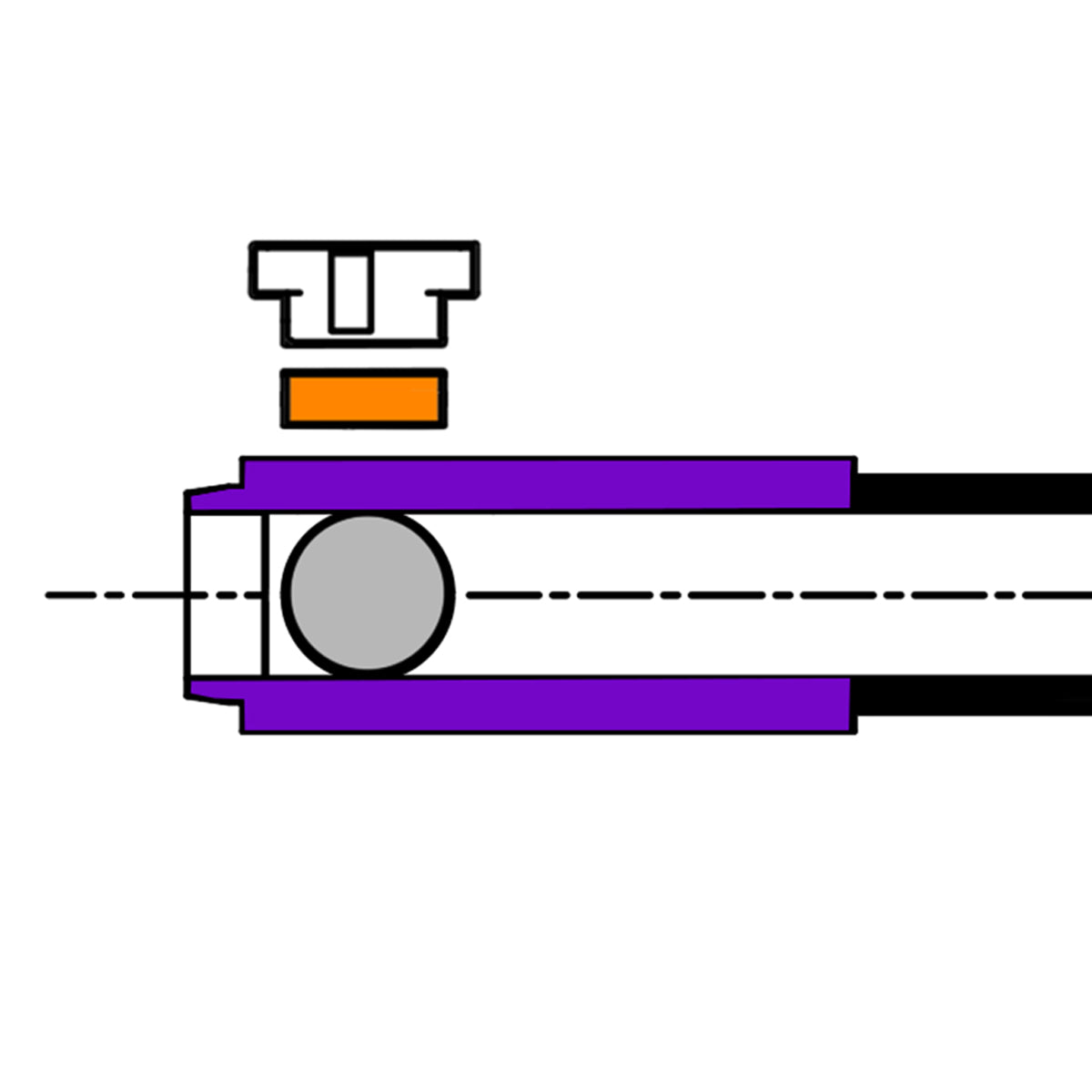 Airtech TDC Trolley with M-Nub For Maxx Model Hop Chamber 