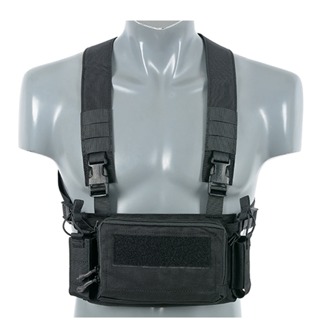Emerson Micro Multi Mission Light Chest Rig Vest Harness Black