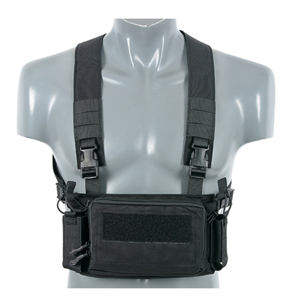 Emerson Micro Multi Mission Light Chest Rig Vest Harness Black