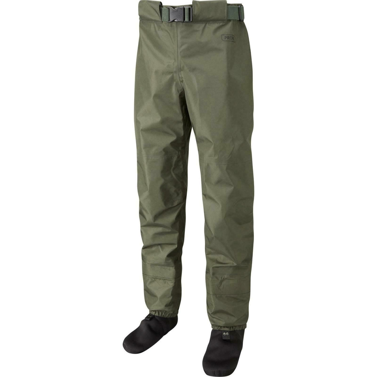 Leeda Profil Breathable Waterproof Waist Fishing Wader Trouser Green