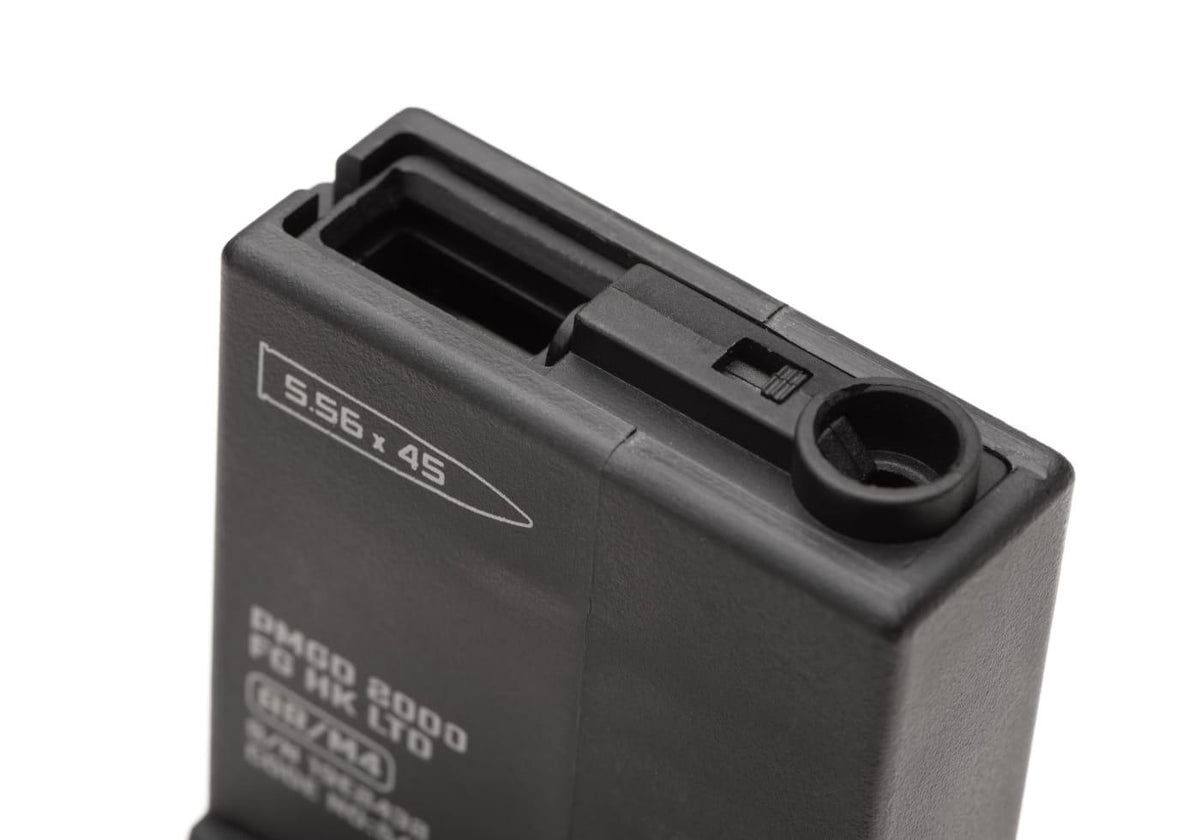 ARES Airsoft M4 M16 Manual Wind Drum Magazine 2150 Round Black 6mm