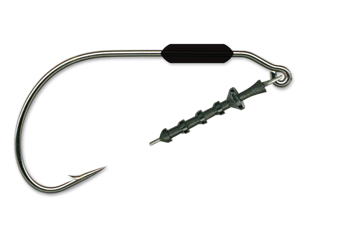 Mustad Power Lock Plus Straight Keeper Hook Weighted Sz 5/0 X 3