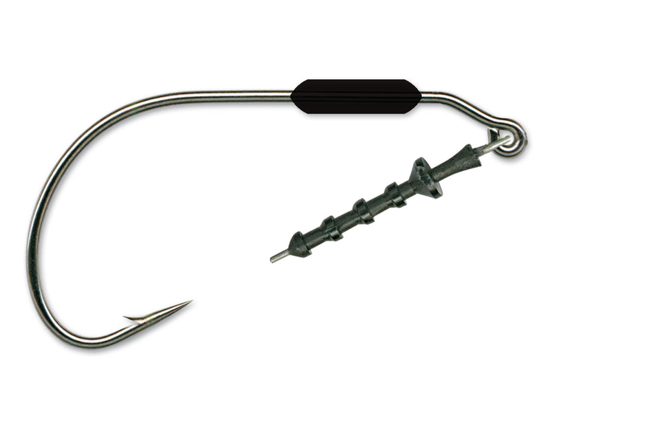 Mustad Power Lock Plus Straight Keeper Hook Weighted Sz 5/0 X 3