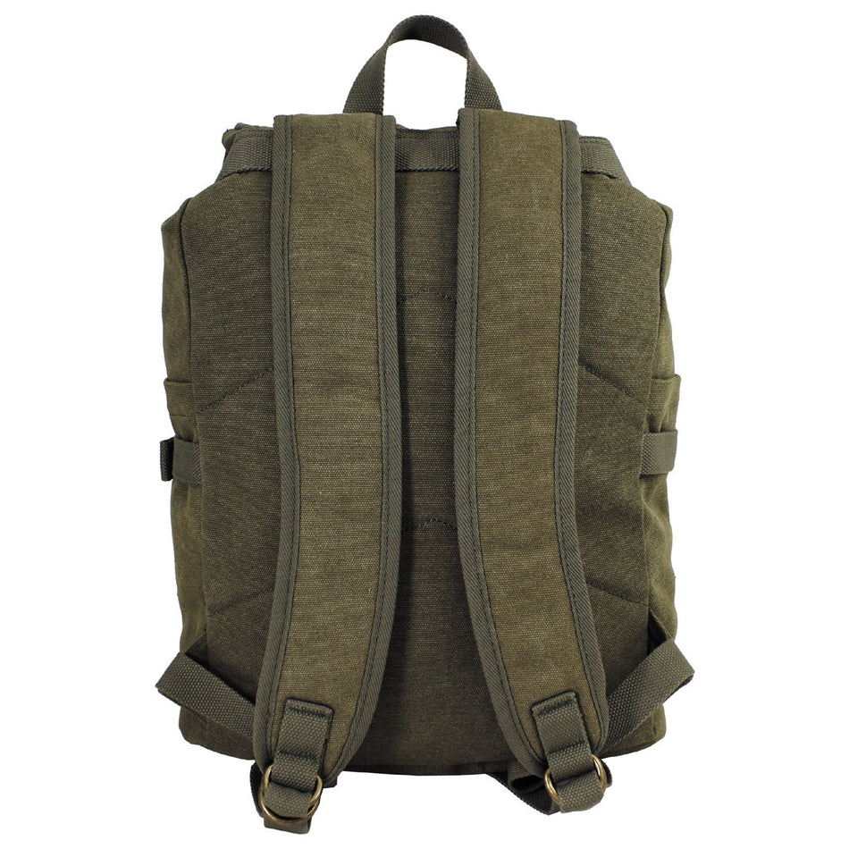 Pure Trash Canvas Vintage Backpack 35L OD Green