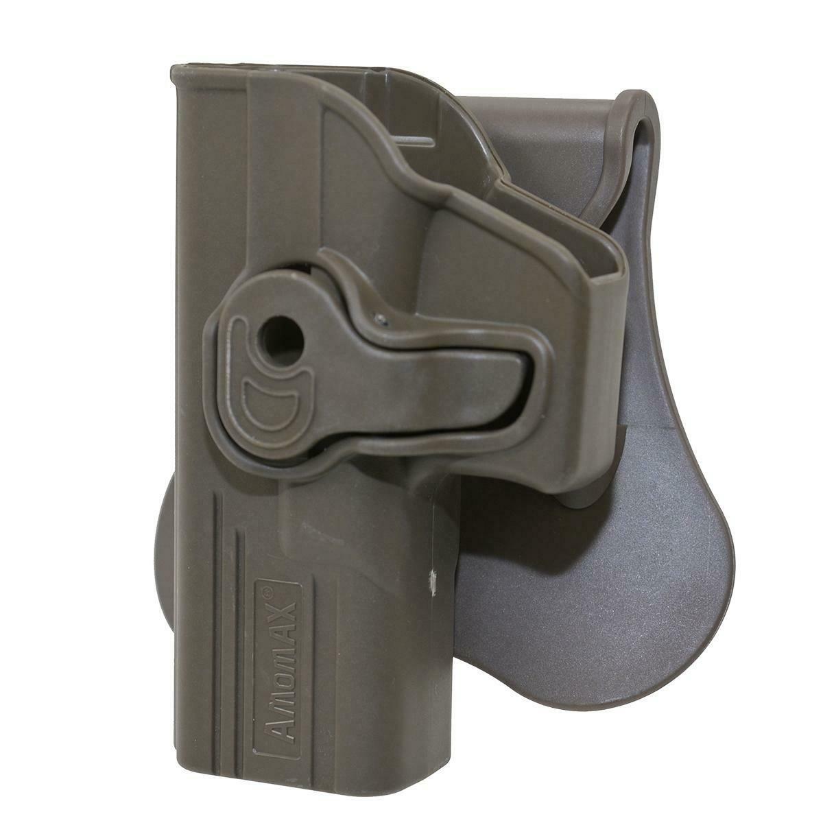 Amomax G-Series Holster LEFT Handed 17/22/31 Dark Earth 
