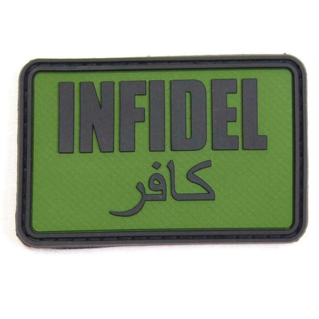 PVC Infidel Patch Rubber PVC Moral 