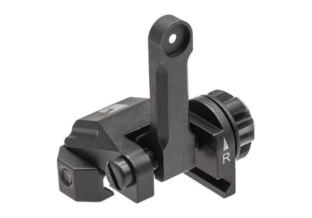 Claw Gear Rifle Rear Flip Up Sight Black