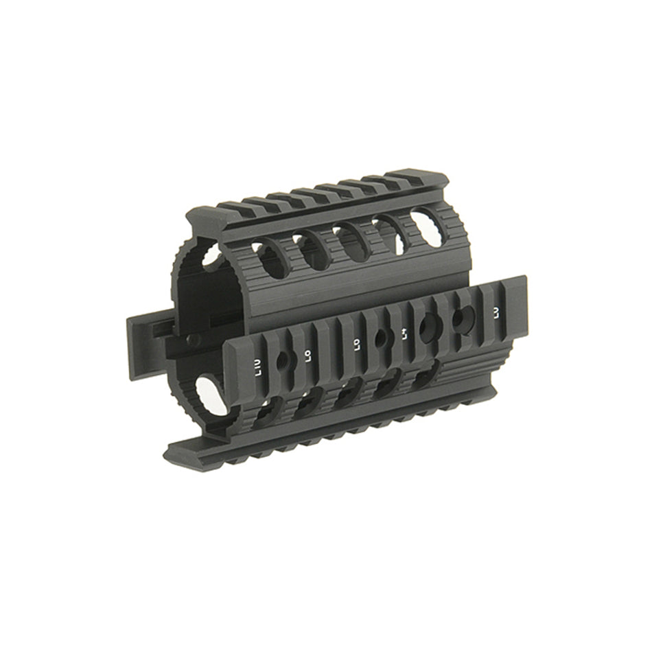 Cyma Airsoft AK74U Quad-Rail Handguard Black