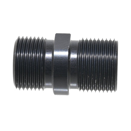 LPE CNC Machined 14mm CCW Male - 14mm CCW Male Thread Adapter 