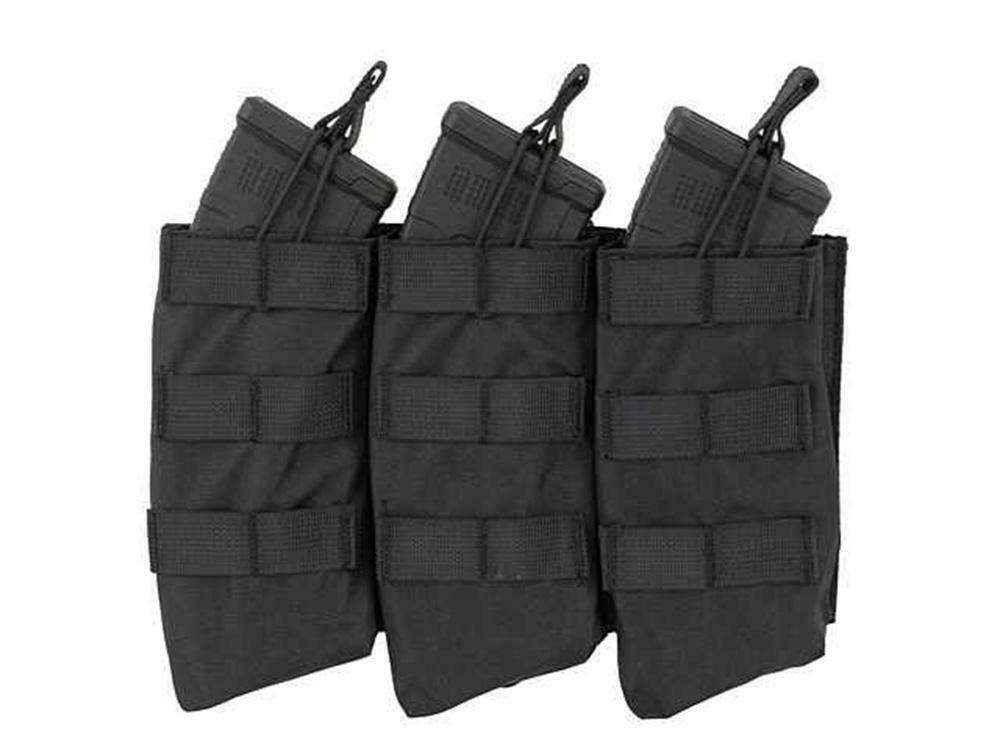 8 Fields Open Top Triple Airsoft Magazine Pouch AK Series Molle