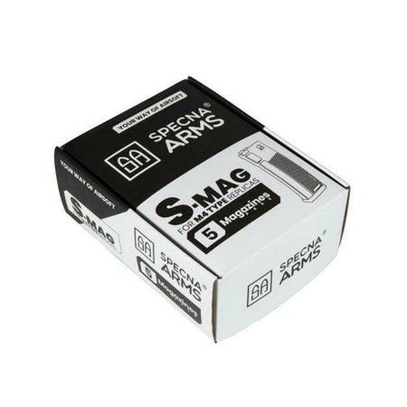 Specna Arms Airsoftt Magazine Box Set M-Series 5pcs 300rd Grey 