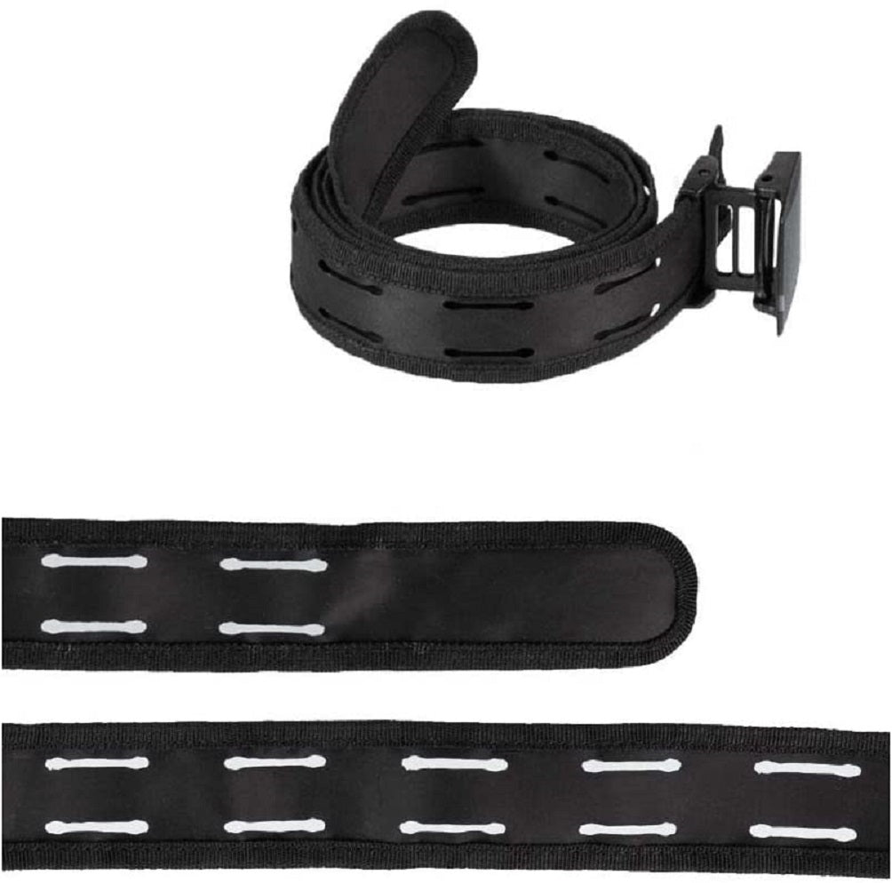 Mil-Tec Laser Cut Quick Release Belt Black