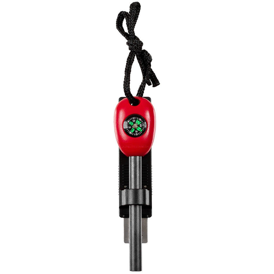 MFH Camping Fire Steel Starter with Compass