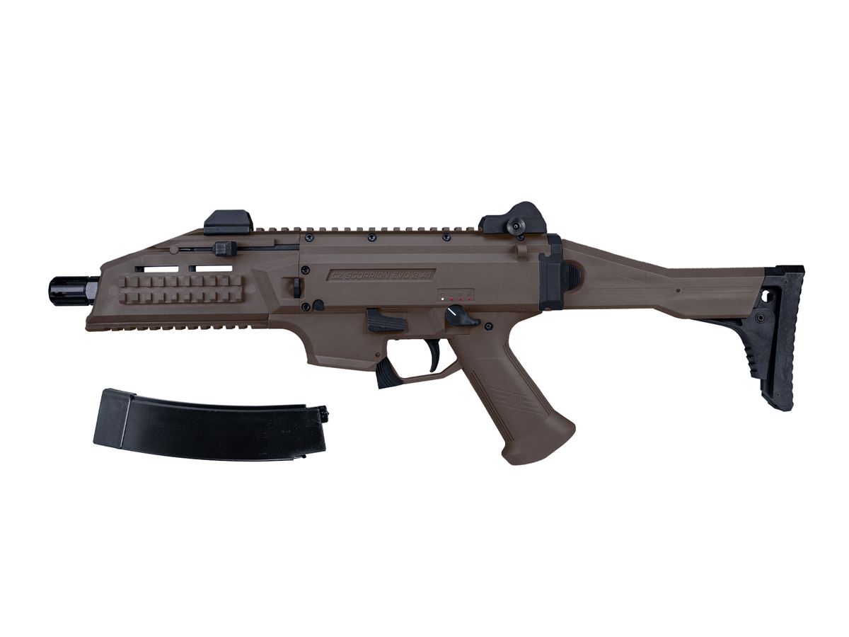 ASG CZ Scorpion EVO 3 A1 Airsoft Rifle Dark Earth FDE-DT Model