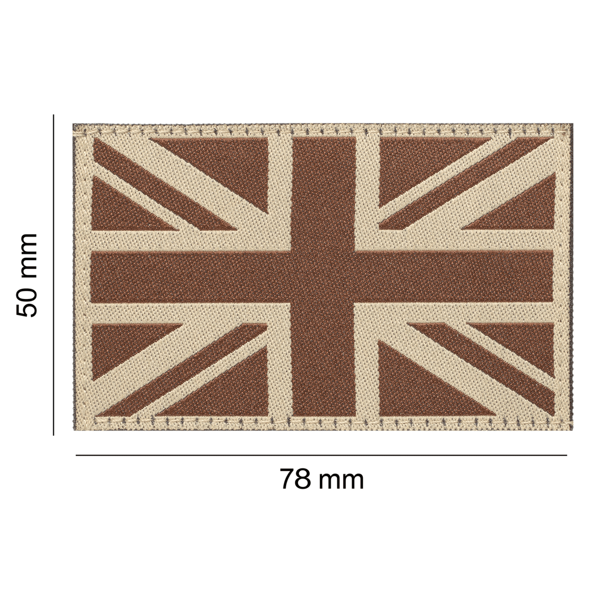 Clawgear Union Jack Moral Patch Desert Camo Airsoft Moral GB 