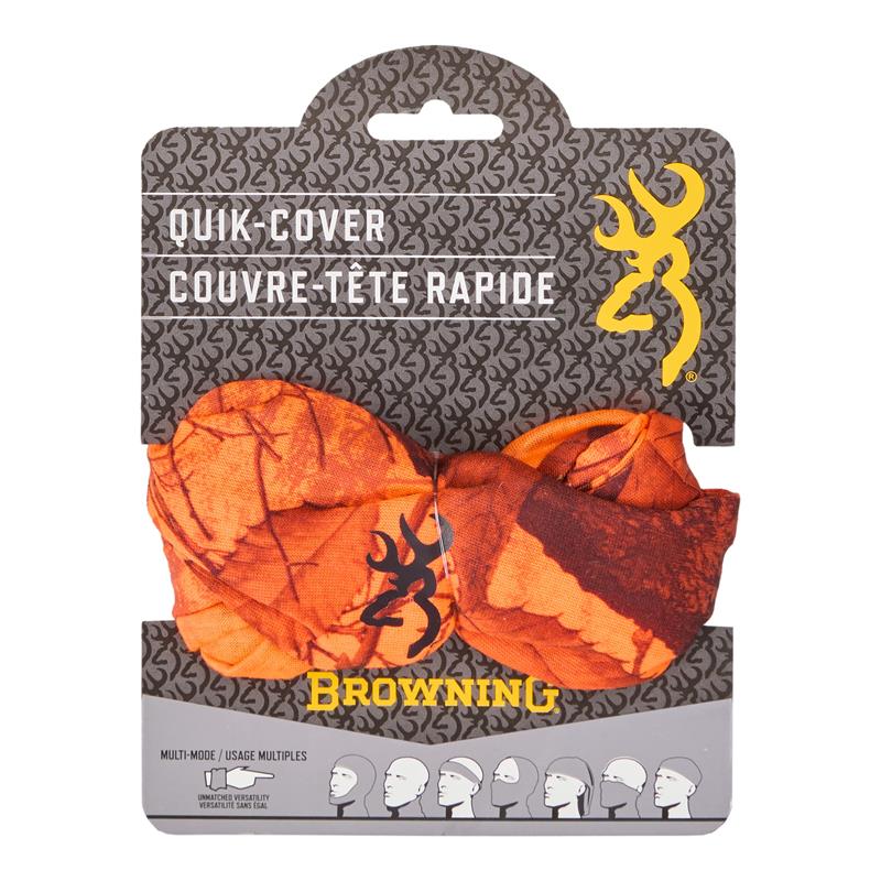 Browning Neck Gaiter Snood Quick Cover Blaze Orange