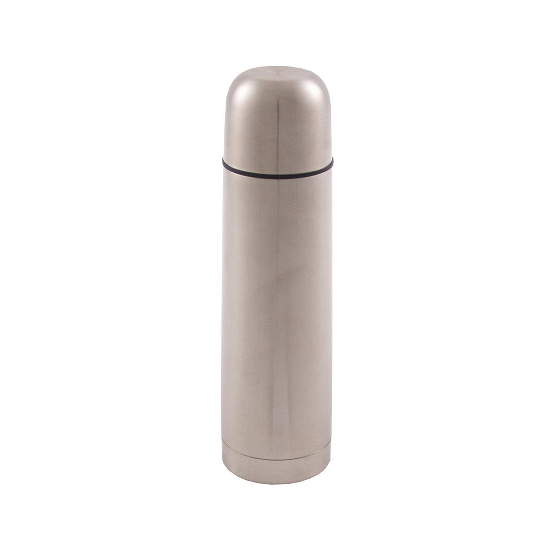 Fox Outdoors Vacuum Thermos Stainless Steel Flask Silver 1Ltr 