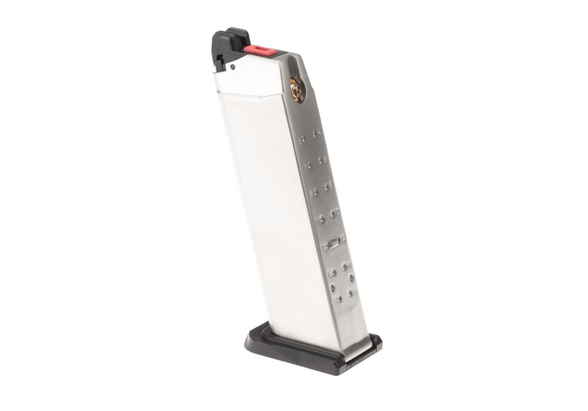 Armorer Works Airsoft Magazine EU VX Series Silver Green Gas 6mm