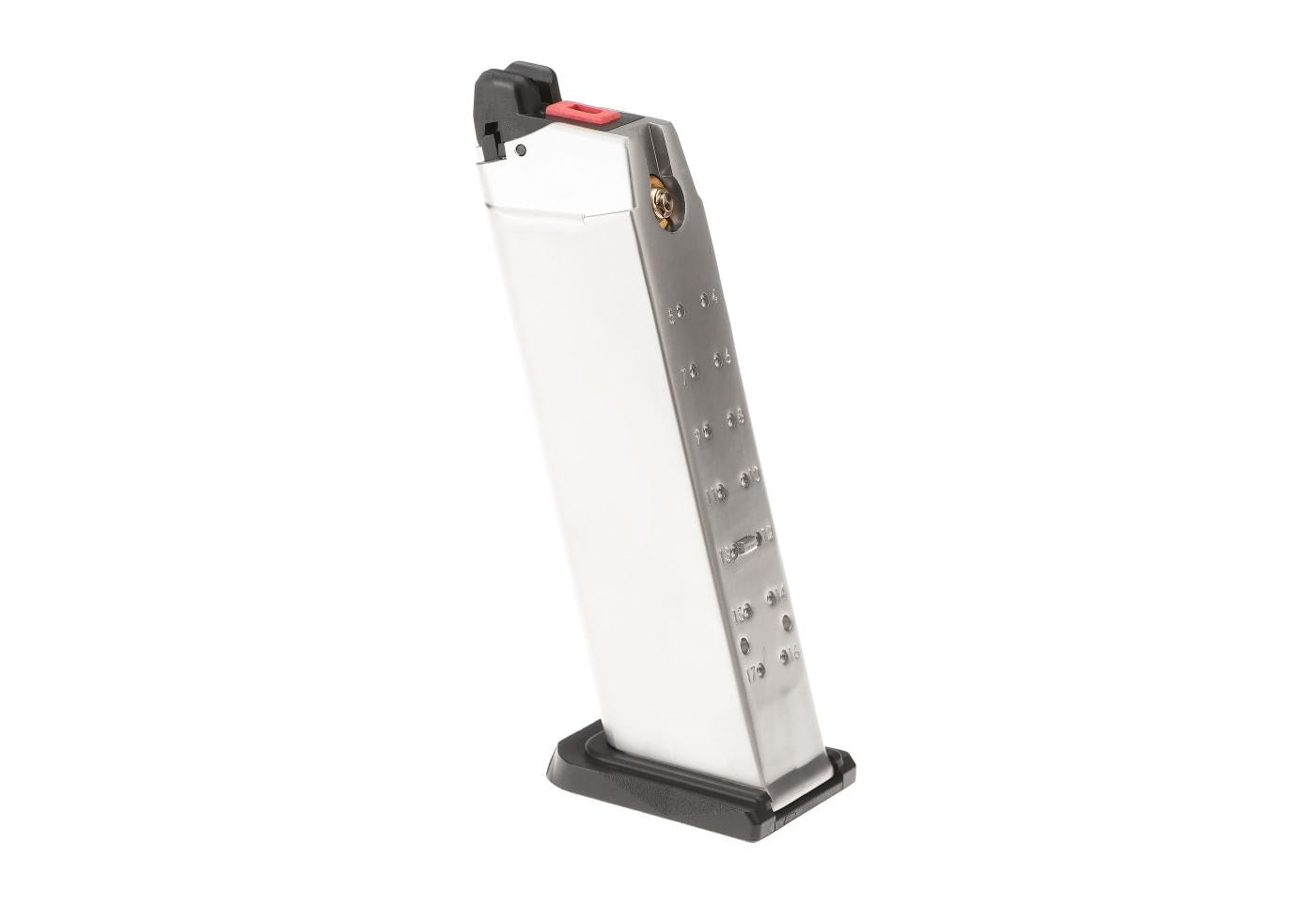 Armorer Works Airsoft Magazine EU VX Series Silver Green Gas 6mm