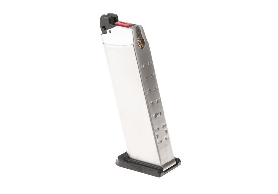 Armorer Works Airsoft Magazine EU VX Series Silver Green Gas 6mm