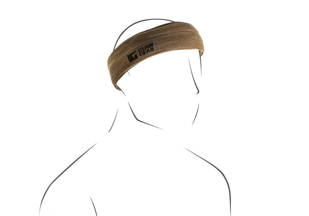 Claw Gear Merino Seamless Neck Gaiter Snood Long Stonegrey Olive