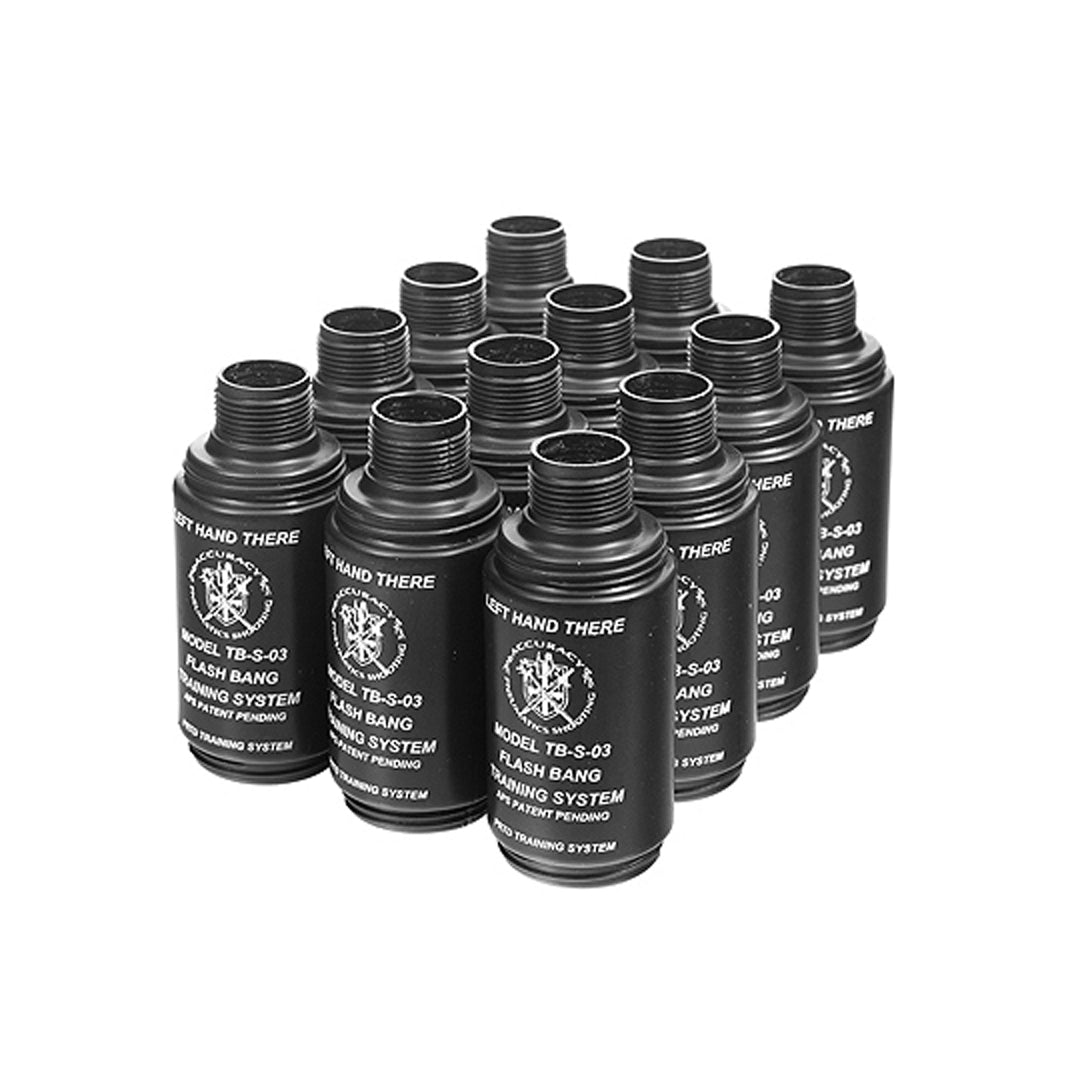 Thunder B TB-S-03 Flash Bang / Soundflash Replacement Shells (12 Pack)