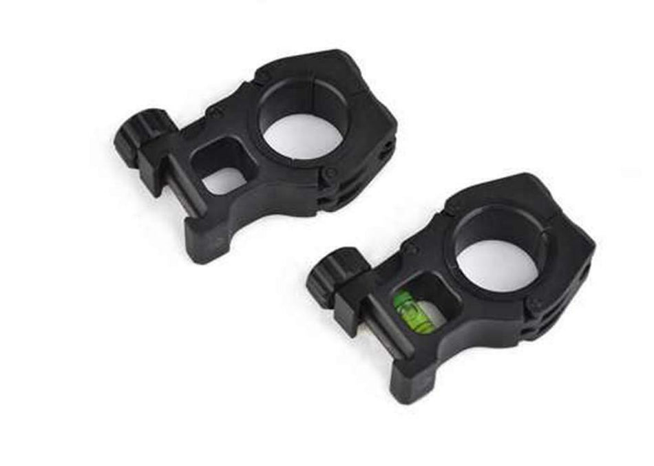 AIM M10 Rifle Scope Mount  With Bubble Level 1 Inch To 30mm 
